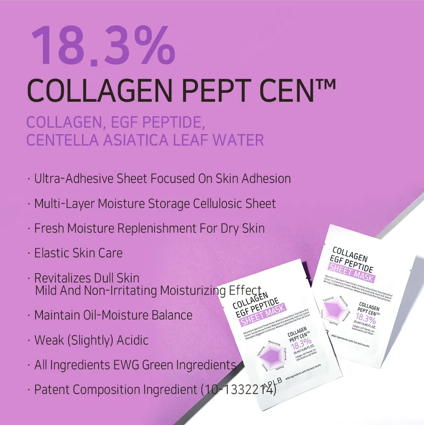 APLB - Collagen EGF Peptide Sheet Mask