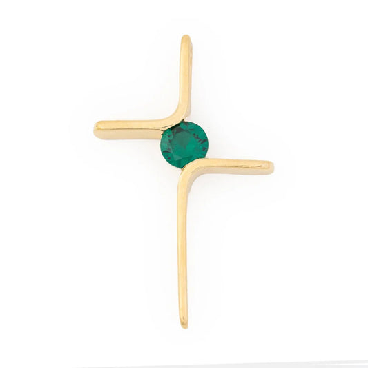 FREDA - Dije Cruz esmeralda