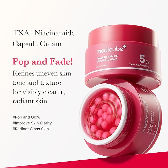 Medicube Crema con TXA y Cápsulas de Niacinamida