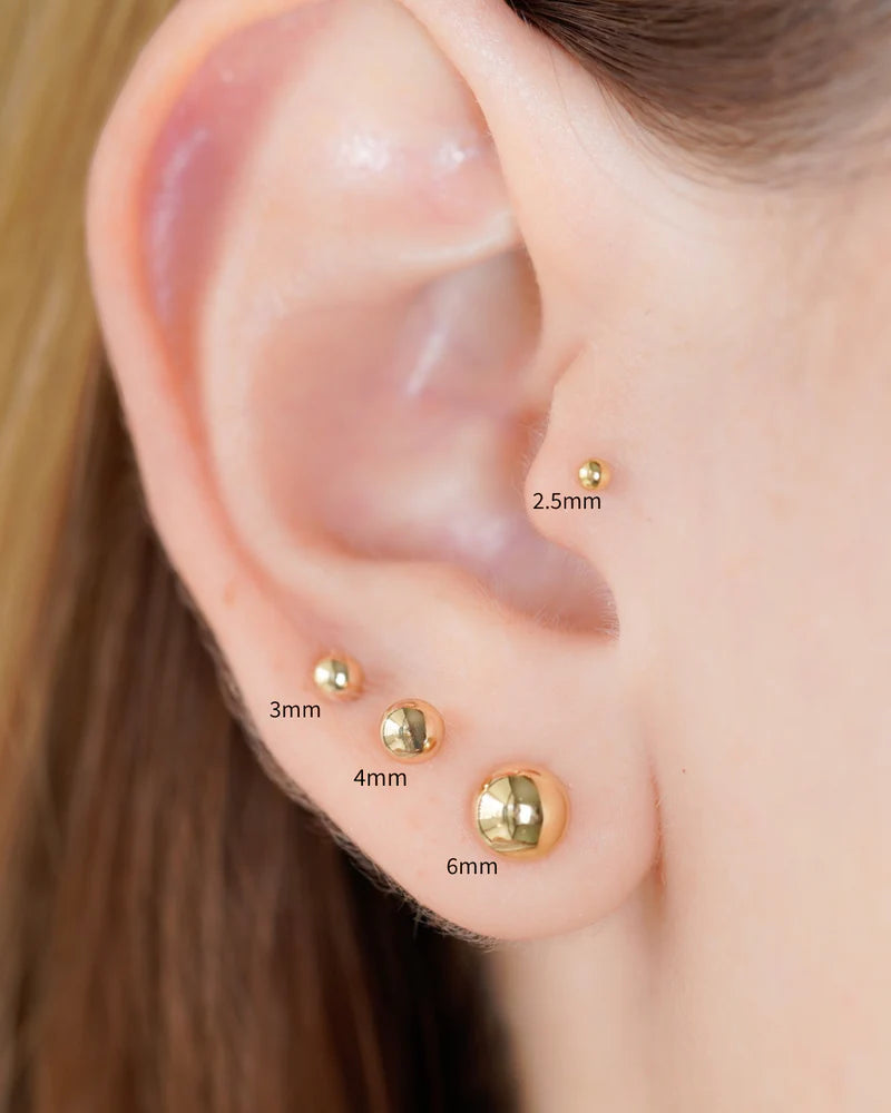 FREDA - Topitos Oro 2.5mm